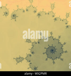 An illustration of a nice abstract fractal graphic background Stock Photo