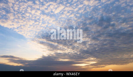 Sunset sky Stock Photo