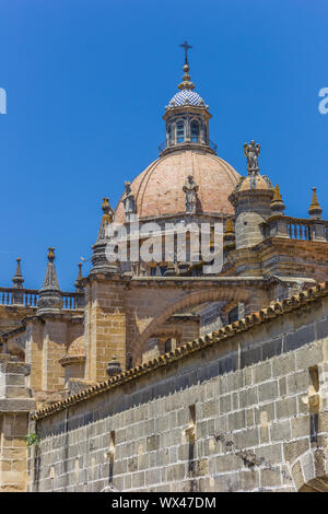 Dome of the cathedral in Jerez de la Frontera, Spain Stock Photo