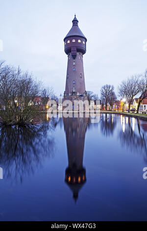 Water Tower, Heide in Holstein, Schleswig-Holstein, Germany, Europe
