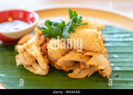 grilled dried squid Stock Photo