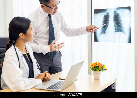 Professional doctors discussion Stock Photo