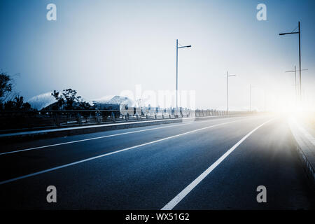 empty road Stock Photo