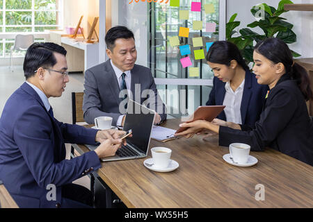 Business team meeting Stock Photo