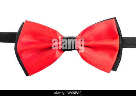 Red bow tie Stock Photo