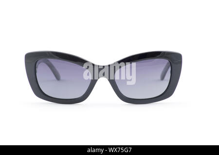 Women's sunglasses isolated on white