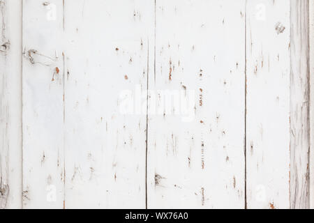 white painted wooden wall background texture Stock Photo