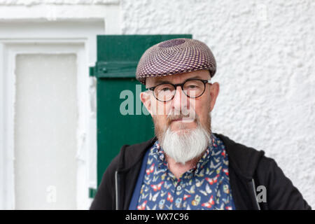 old man outdoor Stock Photo