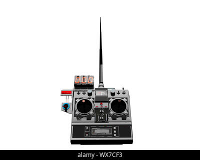 Remote control for model airplanes Stock Photo