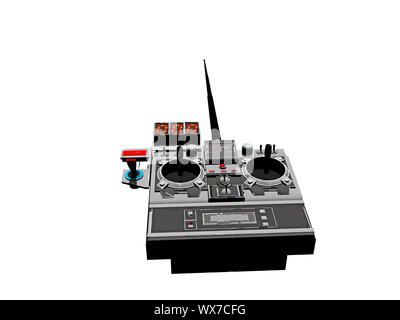 Remote control for model airplanes Stock Photo
