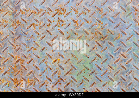 diamond steel plate Stock Photo