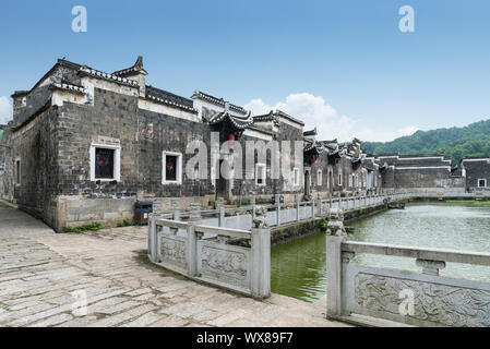 chinese ancient village Stock Photo