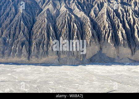 beautiful dushanzi grand canyon landscape Stock Photo