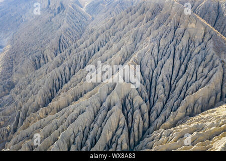 gully freely of dushanzi grand canyon Stock Photo