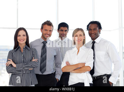Portrait of an international business team Stock Photo