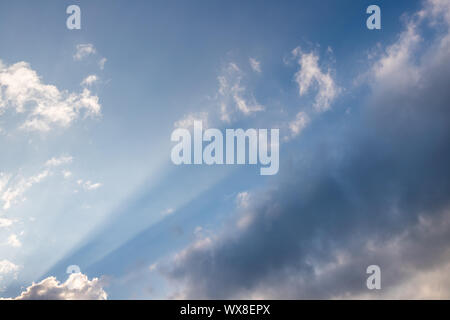 dramatic sky background Stock Photo