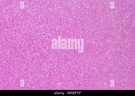 Pink glitter for texture or background with copy space Stock Photo
