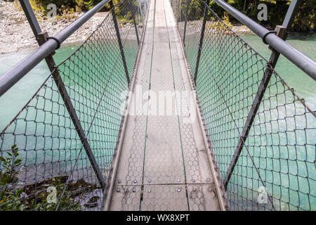 Haast River Landsborough Valley New Zealand Stock Photo