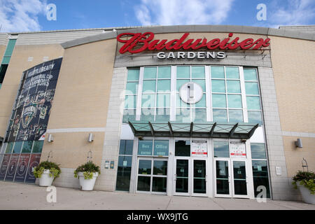 Budweiser Gardens Front, London, Ontario, Stock Photo