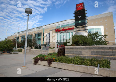 Budweiser Gardens Front, London, Ontario, Stock Photo