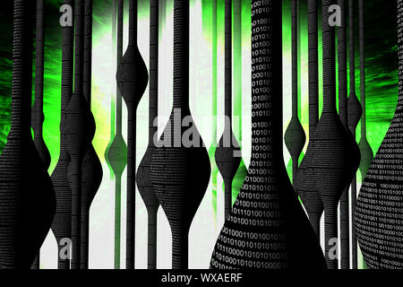 connection global problem 3d abstract concept Stock Photo