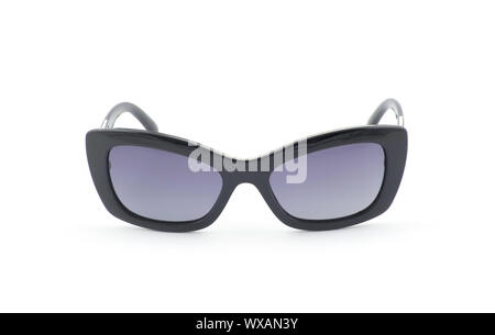 Women's sunglasses isolated on white