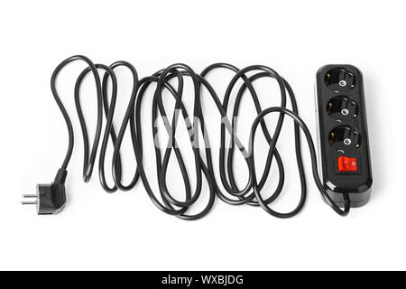 Electrical extension cord Stock Photo