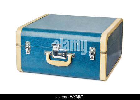 Vintage travel suitcase Stock Photo