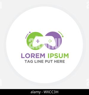 Gaming vector logo/for any app and business or company Stock Vector