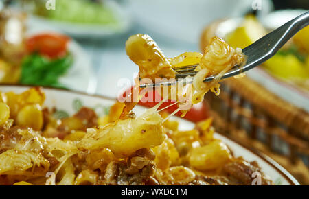 Italian-American Johnny Marzetti Stock Photo