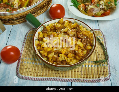 Italian-American Johnny Marzetti Stock Photo