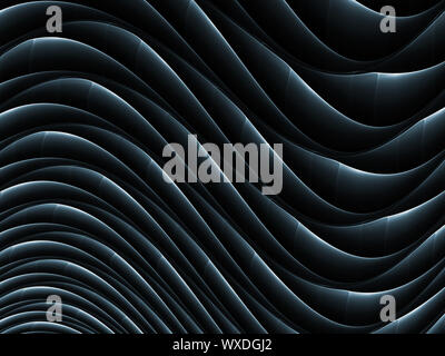 Fractal Skin series. Composition of colored textures on the subject of technology, science fiction and biology Stock Photo
