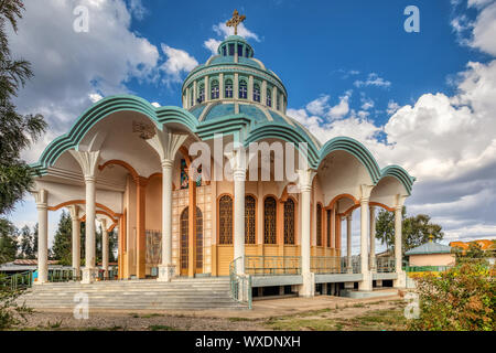 Medahiniyalem Orthodox Church, Dejen, Ethiopia Stock Photo