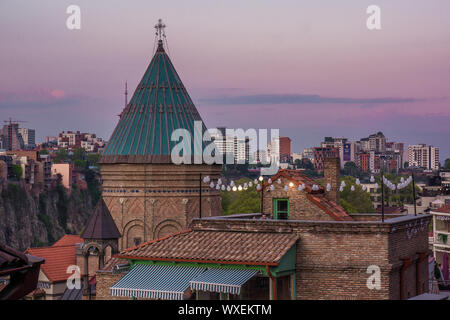 Saint George Armenian Cathedral of Tbilisi Stock Photo