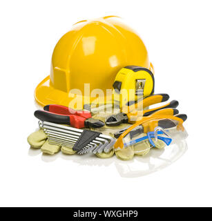 composition of tools for repairing Stock Photo