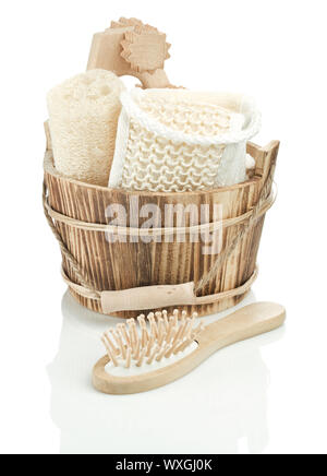 objects for visiting bath Stock Photo