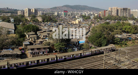 Mumbai suburbs Stock Photo