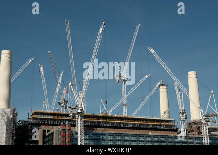 Battersea Power Station Redevelopment Stock Photo