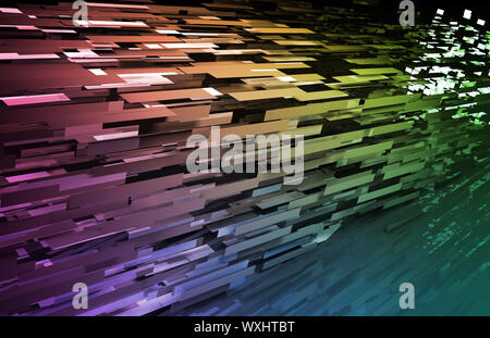 File Transfer Moving Data Over the Internet Stock Photo