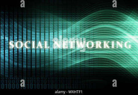 Social Networking Site Online Concept On Internet Stock Photo