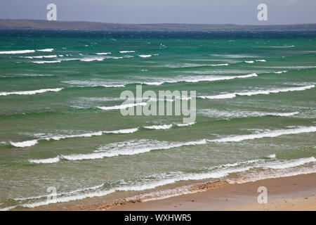 Playa Tràigh Ghriais Beach. Northeast Lewis Island. Outer Hebrides. Scotland, UK Stock Photo
