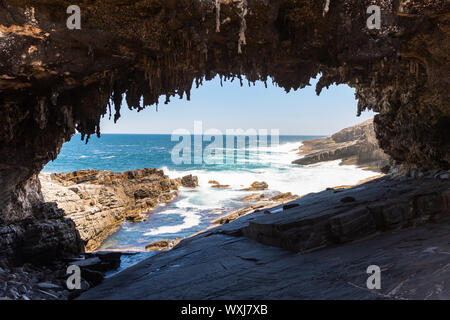 Admirals Arch, Flinders Chase National Park, Kangaroo Island, South Australia, Australia Stock Photo