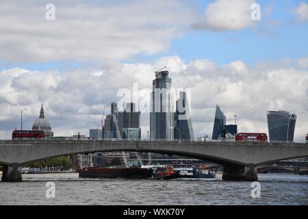 London's ever changing skyline Stock Photo