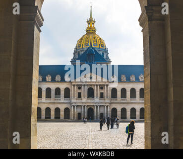 Europe France Paris War Museum of the Hotel des Invalides Stock Photo ...