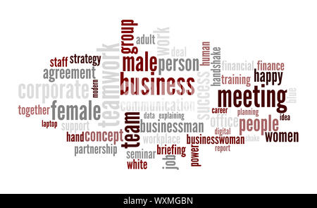 An image of nice Business text cloud Stock Photo
