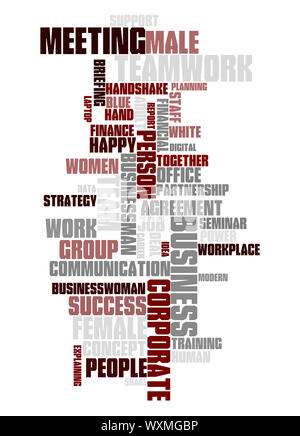 An image of nice Business text cloud Stock Photo
