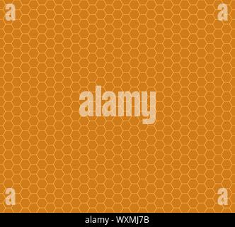 honey combs seamless pattern, vector illustration . Template for your design Stock Vector