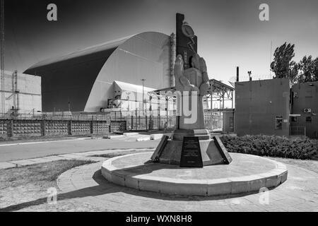 Chernobyl Nuclear Power Station Stock Photo