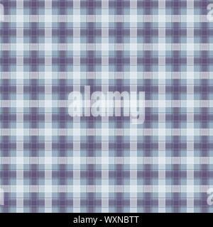 Violet Gingham pattern. Texture from squares for - plaid, tablecloths, clothes, shirts, dresses, paper, bedding, blankets, quilts and other textile pr Stock Vector