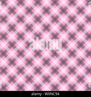 Light purple Gingham pattern. Texture from squares for - plaid, tablecloths, clothes, shirts, dresses, paper, bedding, blankets, quilts and other text Stock Vector